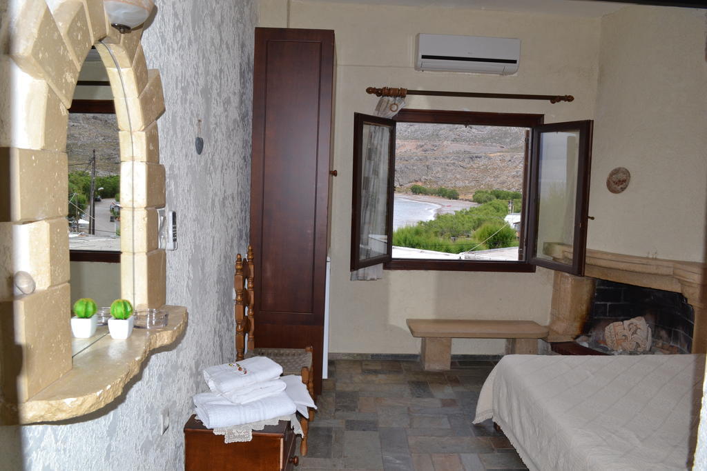 Athena Rooms Káto Zákros Chambre photo